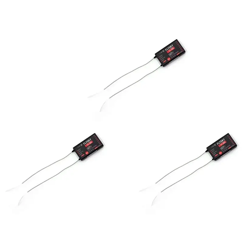 3X Flysky FS-SR8 2.4Ghz ANT 8-Channel Mini Receiver Dual Diversity Receiver
