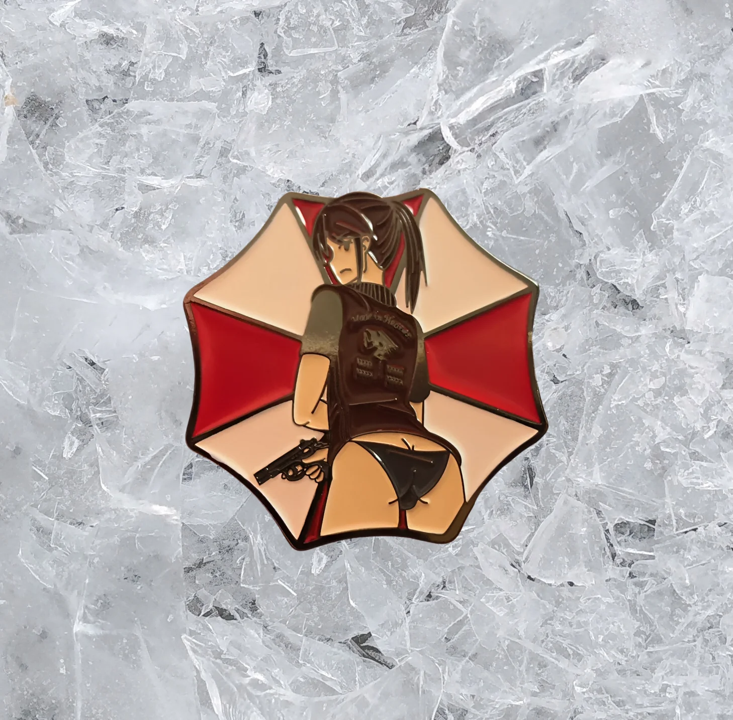 Biohazard Inspired, Claire Redfield Lapel Pin