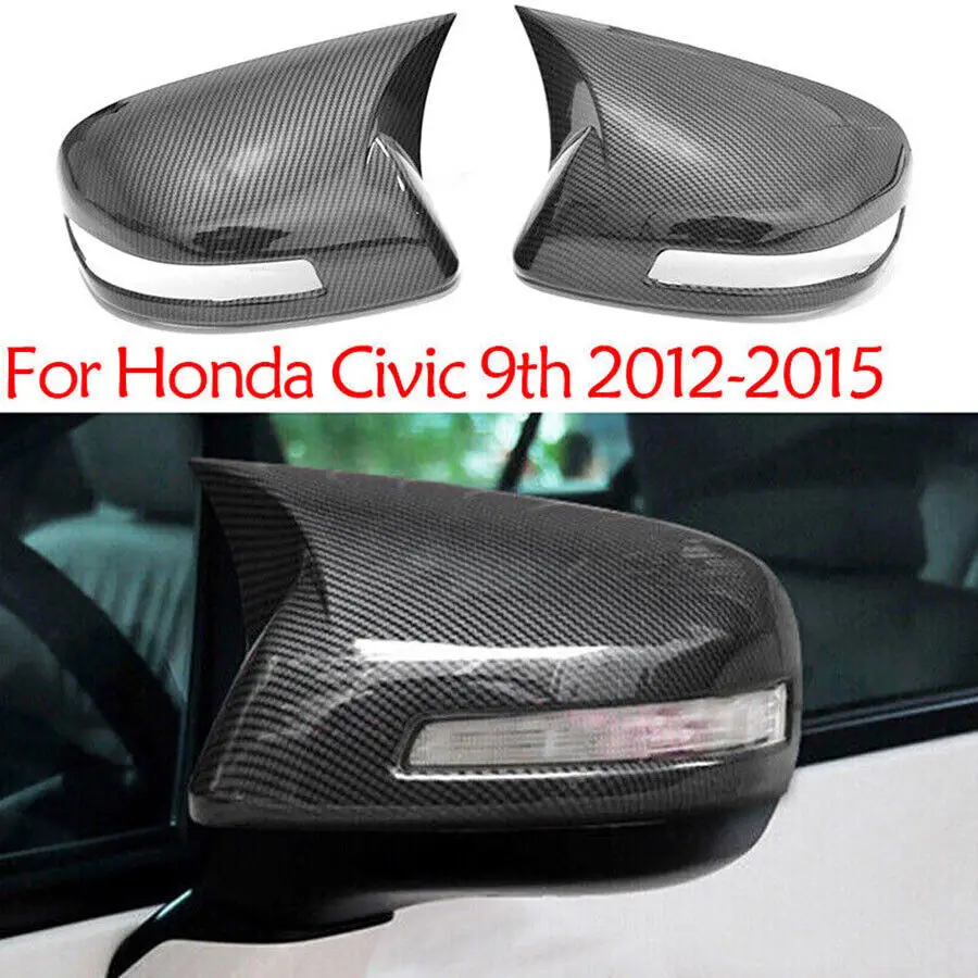 

Накладка на зеркало заднего вида из углеродного волокна OX Horn для Honda Civic 9th 13-15