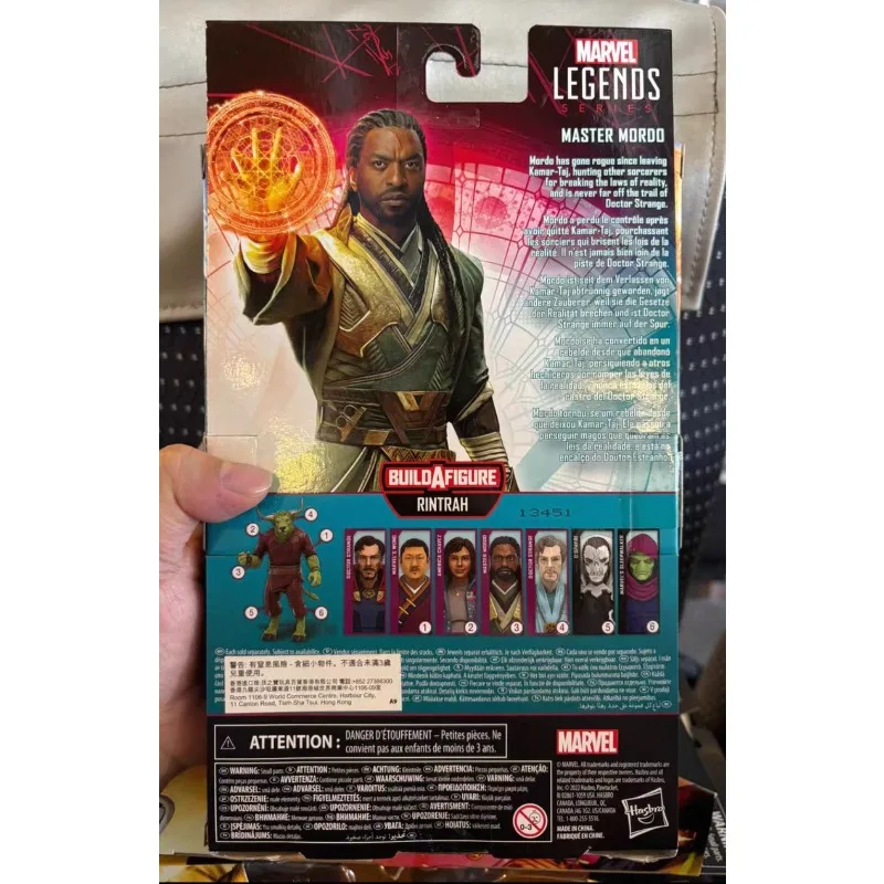 New Original Hasbro Marvel Legends MASTER MOROO Action Figure Toys Gift Model