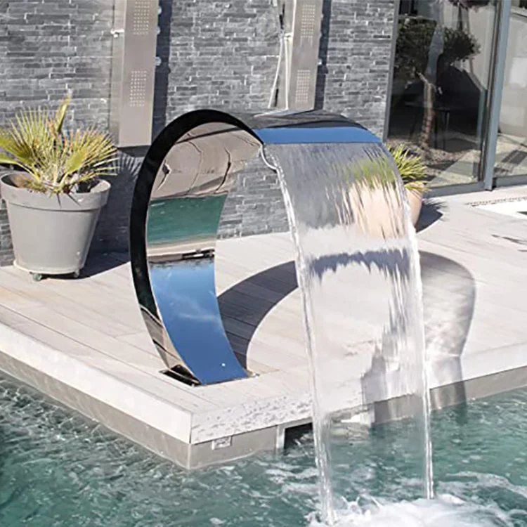 

Water Faery Corrosion Resistant Waterfall Shower Stainless Steel for Outdoor Spa Pool Use Commercial Gradepromote sales