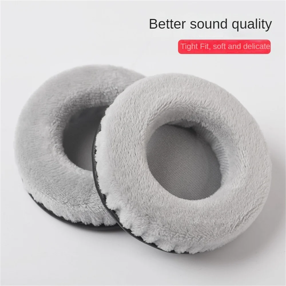 Earmuffs Long Lasting All Over The Ear Headphone Accessories Soft And Breathable Flannel Velvet Earphone Cover Earphone Case