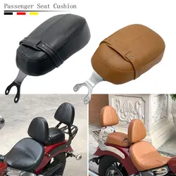 Motocycle FIt Scout Parts Passenger Seat Cushion Rear Leather Pillion Pad Accessories For Indian Scout Sixty 2015-2023