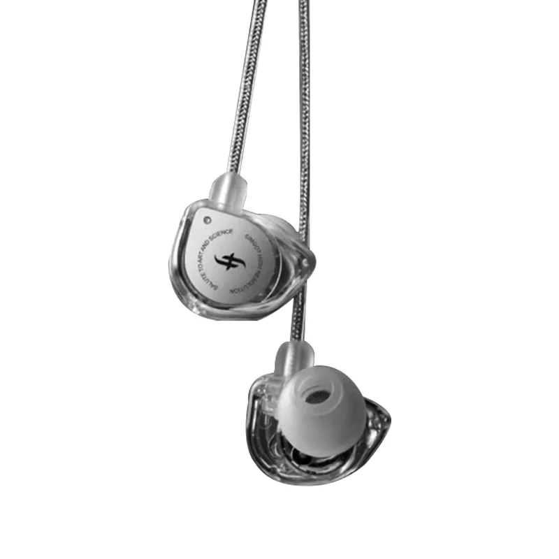 SIMGOT EW100 이어폰 유선이어폰 인이어 In-earHiFi Wired Headphone Dual-Magnetic-Circuit Dual-Cavity Dynamic For Computer Games Music Earplug