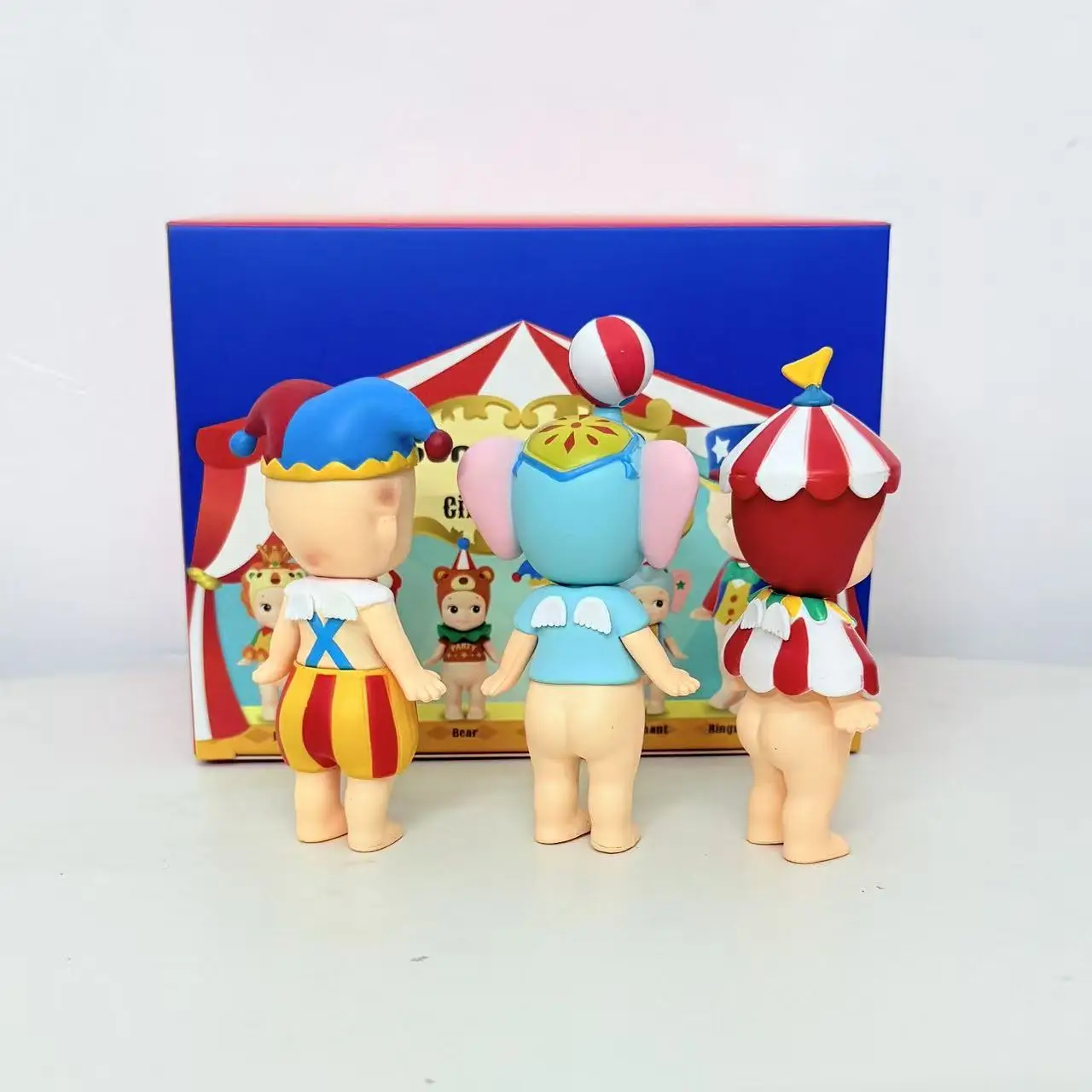 جودة عالية جديد الملاك شخصية صغيرة السيرك سلسلة صندوق أعمى الجيل الأول لطيف أنيمي ديكور الأطفال مفاجأة هدية