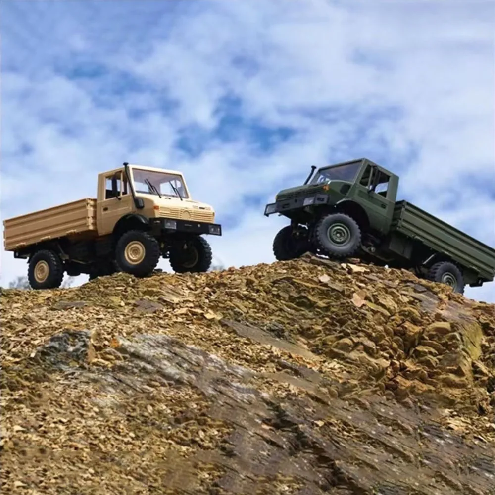 LDRC 2,4G 1/12 coche trepador de control remoto 4x2 vehículo todoterreno con velocidad de 15 KM/H batería recargable USB juguete de regalo para niños