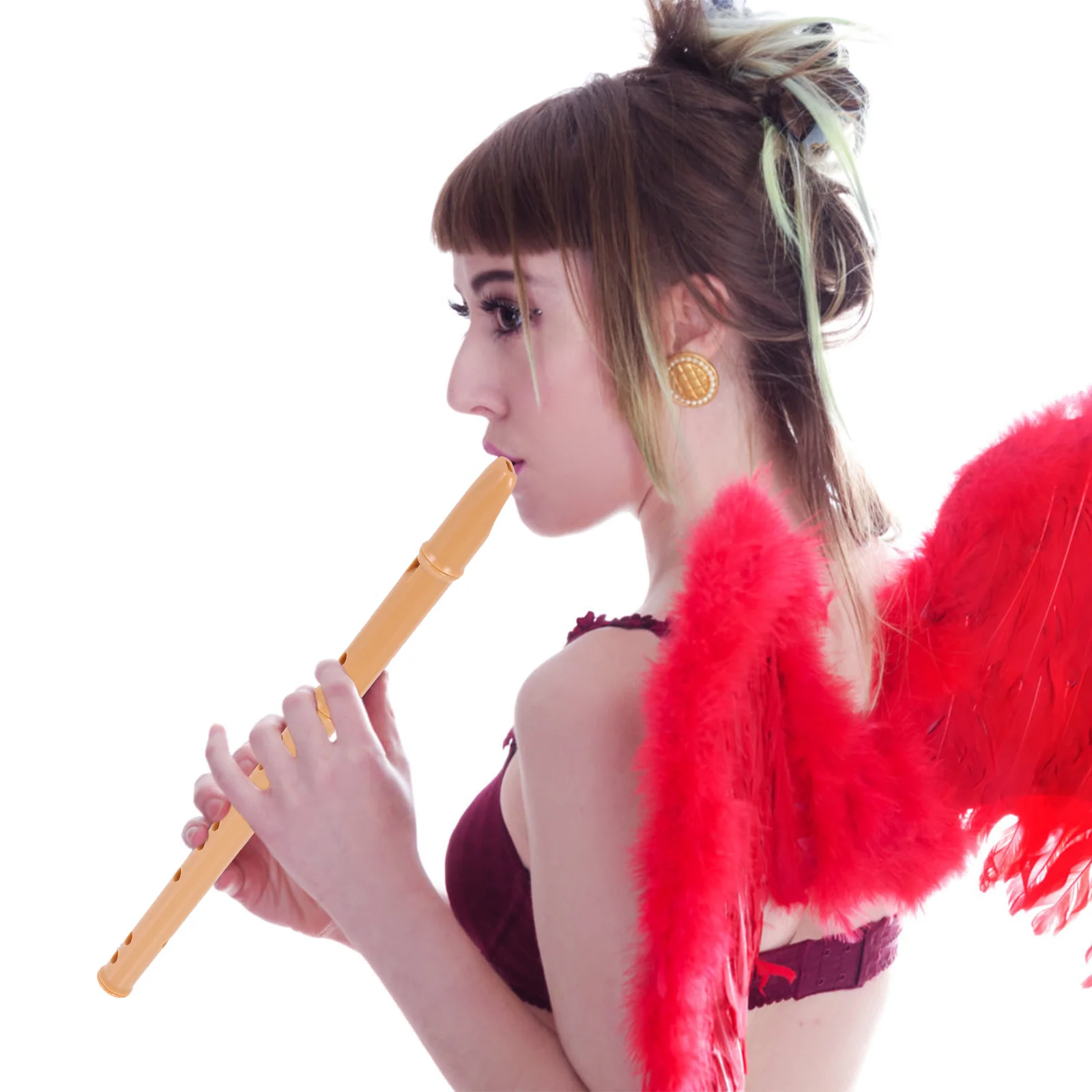 

Instruments Clarinet Practical Beginner Practice Musical Professionally 6-hole Abs Wind Adults Campus