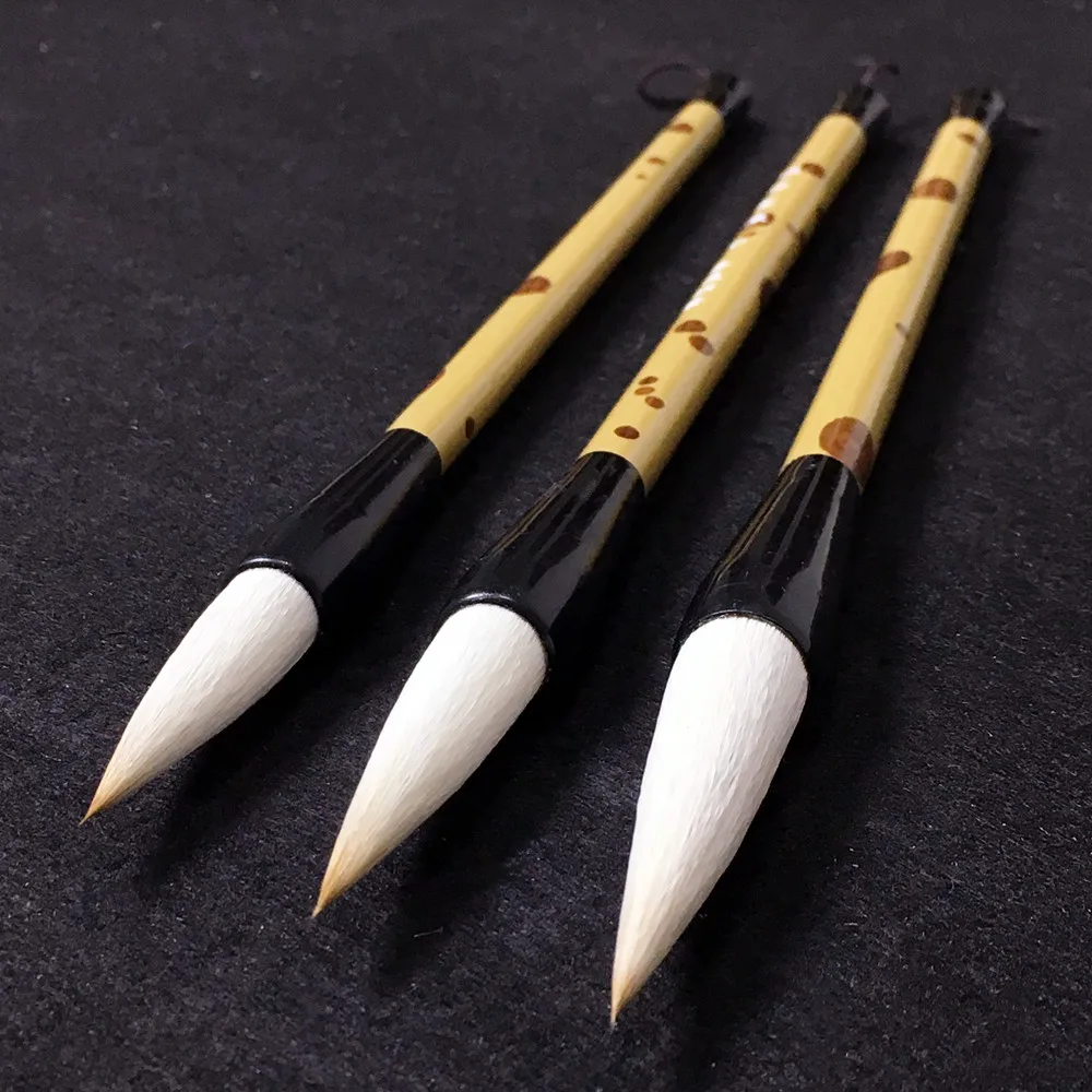 Chinese Calligraphy Brush Multiple Hair Official Script Regular Script Calligraphy Brush Chinese Painting Huzhou Ink Brush Pen