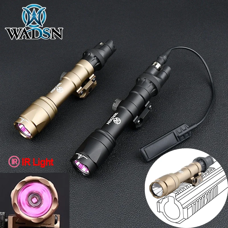 

Tactical Metal M600C M300A IR Illuminator Flashlight Version With Dual Function Tail Switch Cover 850nm IR Hunting Scout light