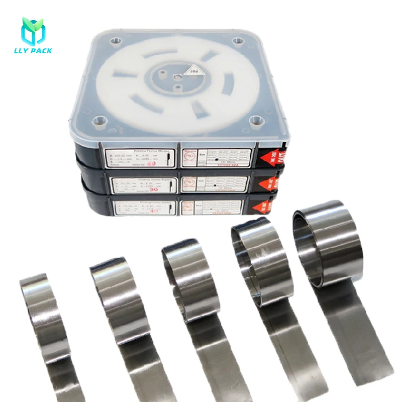 Hot Sale Factory 20mm 30mm 40mm 50mm 60mm Width Polished Steel Strip Doctor Blade For Gravure Flexo Printing Machine