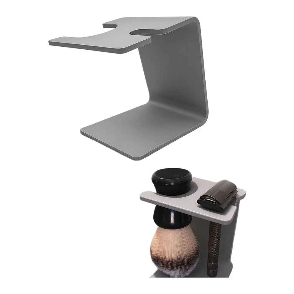 Elegant Desktop Storage Stand For Razors & Brushes – Stylish & Organized Designed To Neatly Hold Your Razors And Shaving Brushes