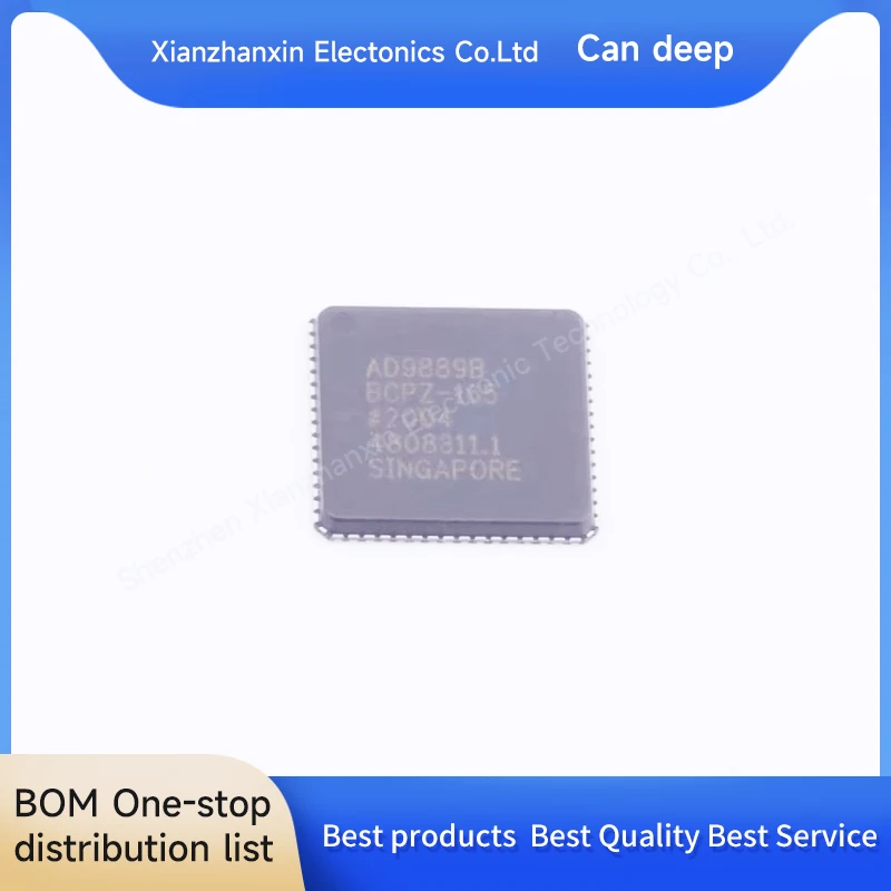 1PCS/LOT AD9889BBCPZ-165 AD9889BBCPZ LFCSP64 AD9889B Linear video processor chip