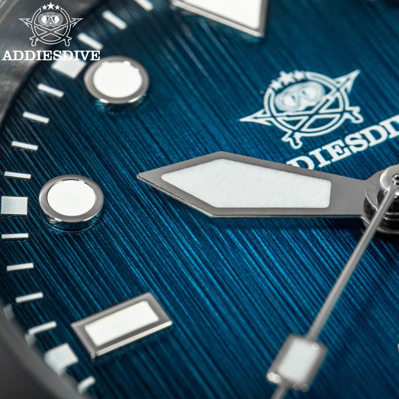 ADDIESDIVE Watch Diving New Men's Automaic Wristwatch NH35 Mechanical 41mm Sapphire Glass Luminous Waterproof 200m AD2078