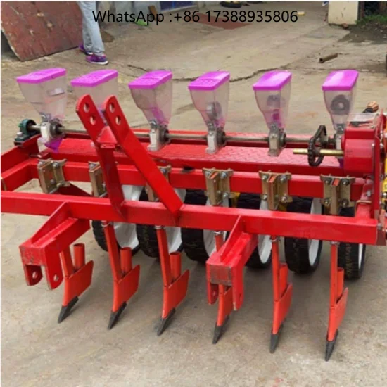 Cheap Seeder-for-farm-tractor Tractor Grass Seeder Tractor Corn Seeder with Fertilizer and Seeds