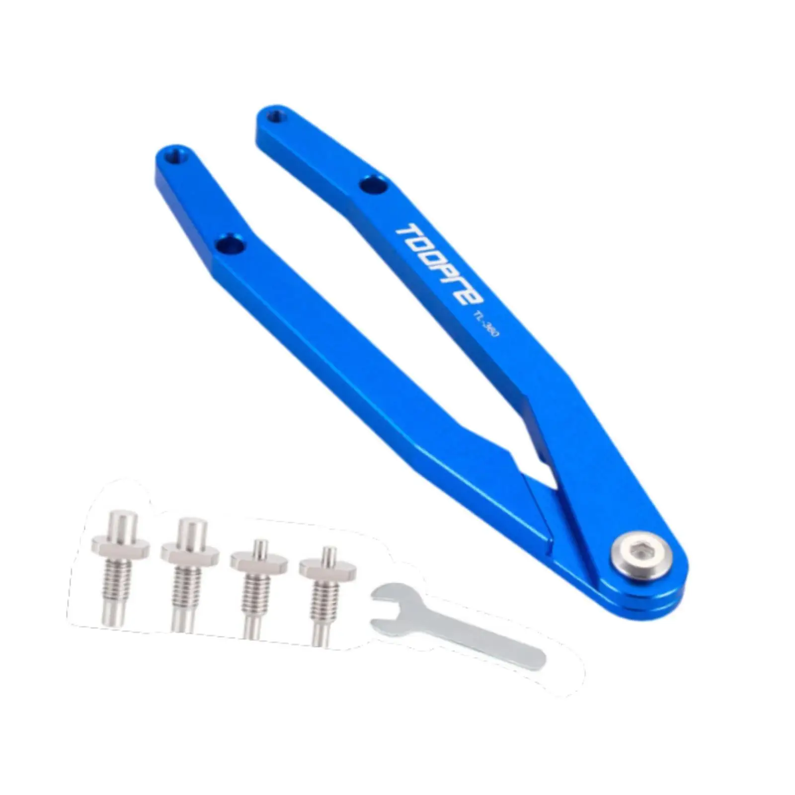 Bicycle Pin Hook Wrench Set Double Headed Wrench Aluminum Alloy Practical Repairing Accessories Multifunctional with Spanner