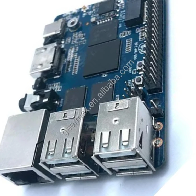 Banana Pi M4 2GB Mini Computer 64 Bit Board Realtek RTD1395 Optional Custom PCB Remote Control PCBA Cutcuit Banana Pi M4 2G