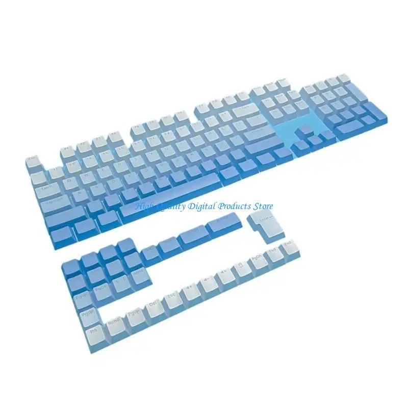 U2je Customs KeyCap Set PBT OEM Profiel KeyCap met Through Design voor 61 64 68 75 98 104 108 Mechanische toetsenborden