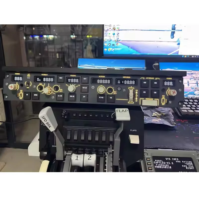 WINWING Simulation Flight Autopilot Panel Flight Simulation PAP3 Zibo PMDG iFly for X-Plane MSFS 2020