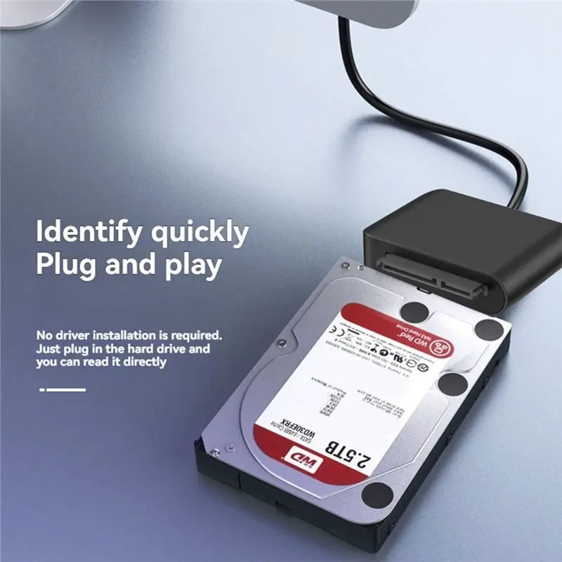 

SATA III USB 3.1 Hard Drive Cable Converter External Disk Support For 2.5" 3.5" SSD HDD Drives
