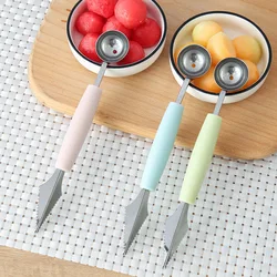 Multi Funktion Obst Carving Messer Wassermelone Baller Eis Graben Ball Scoop Löffel Baller Küche DIY Kalten Gerichte Werkzeuge Gadgets