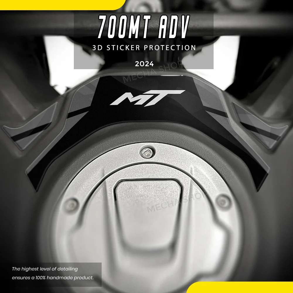 

For CFMoto 700MT ADV Equipment 700mt adv 2025 Motorcycle Accessories 3D Sticker Protection Kit Ignifier Area Protection
