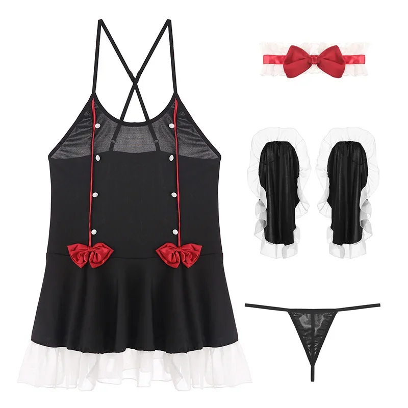 Anime Seraph Van Het Einde Krul Tepes Cosplay Lingerie Owari Geen Seraph Vampier Uniform Jurk Sexy Lolita Meisjes Nachtkleding