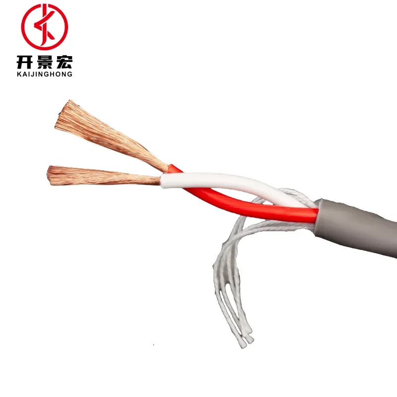 

2 Cores High-Fidelity Multi-Strand Audio Loud Speaker Cable 12 14 16 AWG 1.5 2.5 mm Audio Wire for Audio & Video Applications