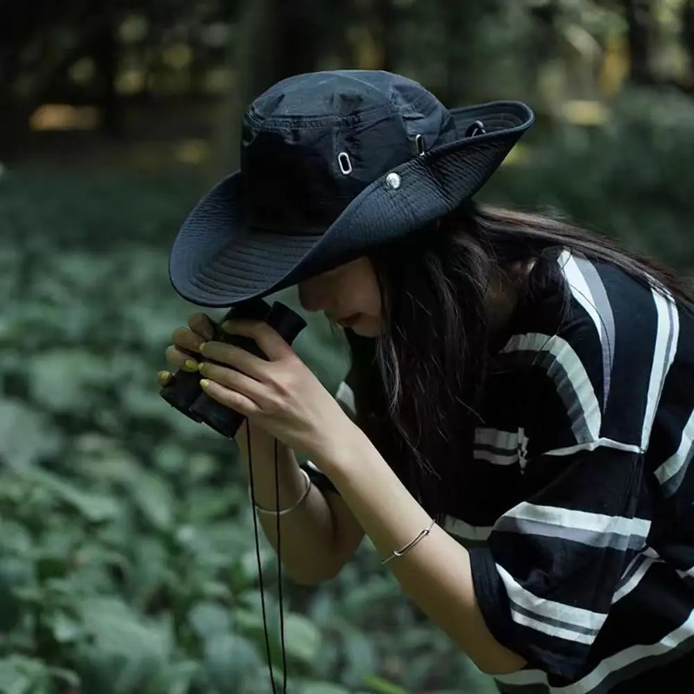 Topi nelayan luar ruangan untuk pria dan wanita cepat kering memancing pendakian pariwisata dan mendaki topi pelindung matahari di musim semi dan musim panas