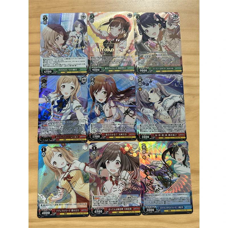 Anime Goddess Story ACG Lillie Lusamine Selene Boa Hancock carte da collezione fai da te giocattoli regali di compleanno di natale gioco da tavolo