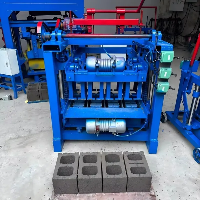 Brick Machine Automatic Concrete Interlocking Block Making Machine Paver Press for Driveway Construction Project Customized