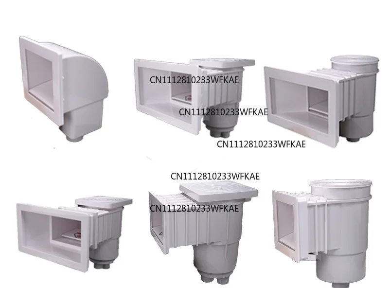 Swimming pool skimmer water surface cleaning equipment dust foam film pool suction