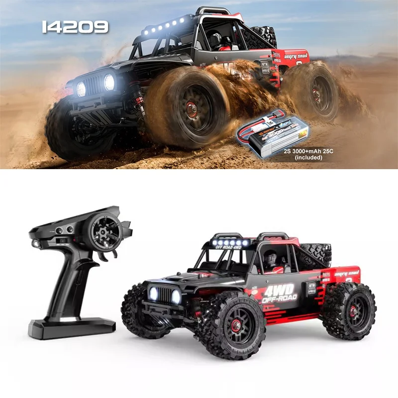 

MJX 14209 1/14 43km/H Rc Car Brushless Hyper Go 2.4g 4wd Electric Remote Control Car Off-Road Racing Rc Truck Toy Birthday Gift