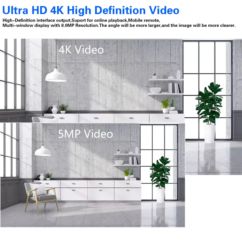 Imagem -02 - Ultra hd Nvr Xmeye Video Recorder Detecção de Rosto Rede Cctv Gravador de Vídeo para Câmera de Segurança 5mp 4mp 2mp Poe ip H.265 8ch 10ch 8mp 4k