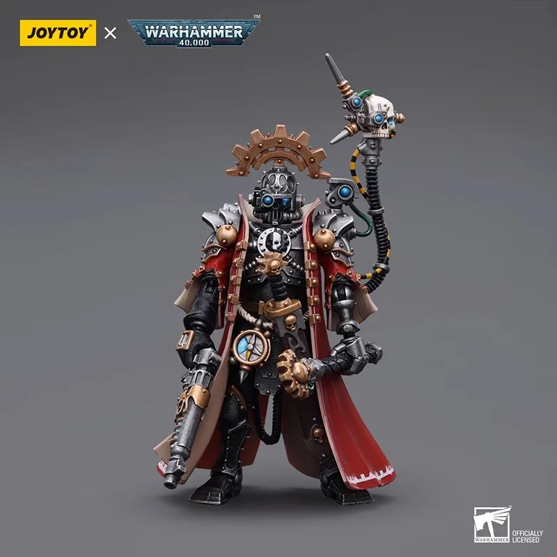 JOYTOY WARHAMMER 40,000 Adeptus Mechanicus Cybernetica Datasmith Skitarii Marshal Kastelan Robot with Incendine Combustor Model