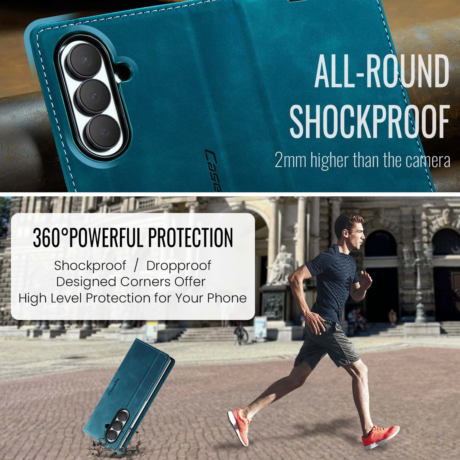 Leather Flip Wallet Case for S - Leather Folio Wallet Case ulasan dan harga