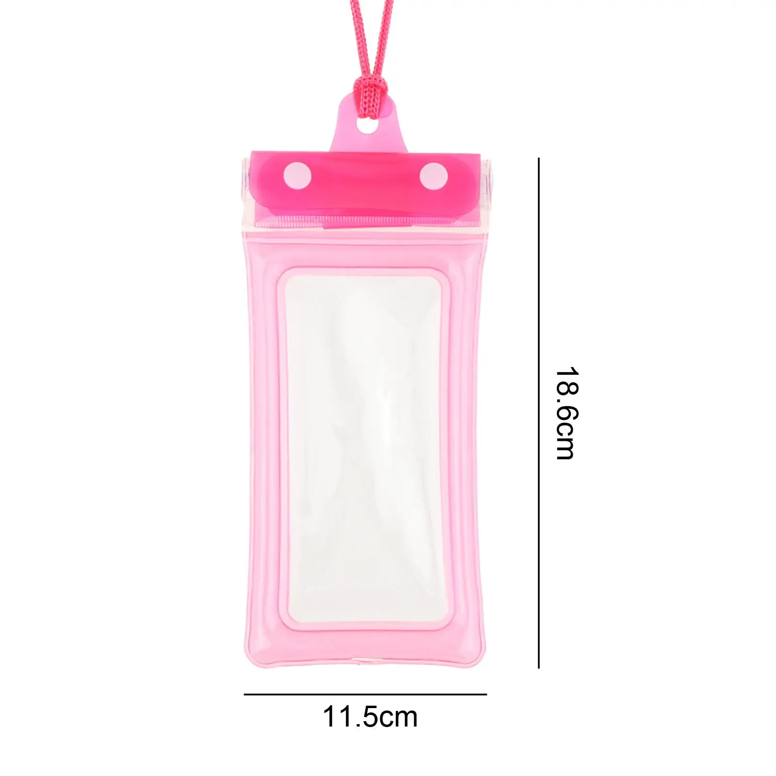 Waterproof Phone Case Bag Clear Touch Screen Dry Pouch for Outdoor Boating Snorkeling Camping