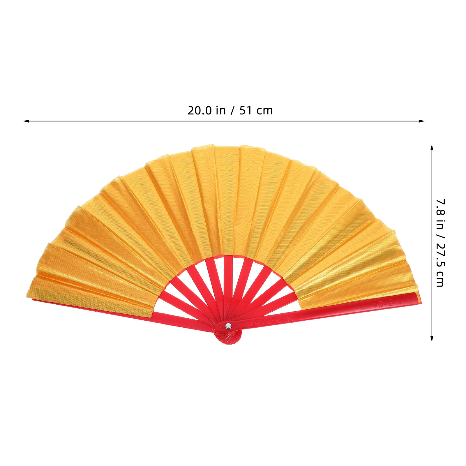 Large Folding Tai Fan Portable Handheld Fan Party Festival Stage Dance Performance Wedding Fans Festival Accessories