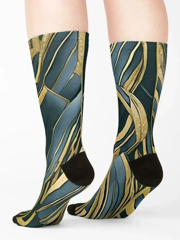 Timeless Art Deco Patterns: Gatsby Inspired Design Elements Socks Non-slip tennis Men's Socks Women's