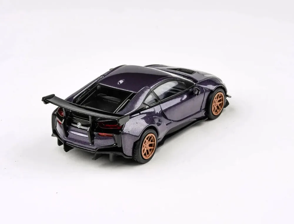 Nuove ruote in oro 1/64 Scale Liberty Walk LBWK i8 di Para64 Diecast Alloy Toy Simulation Model Cars For Collection gift