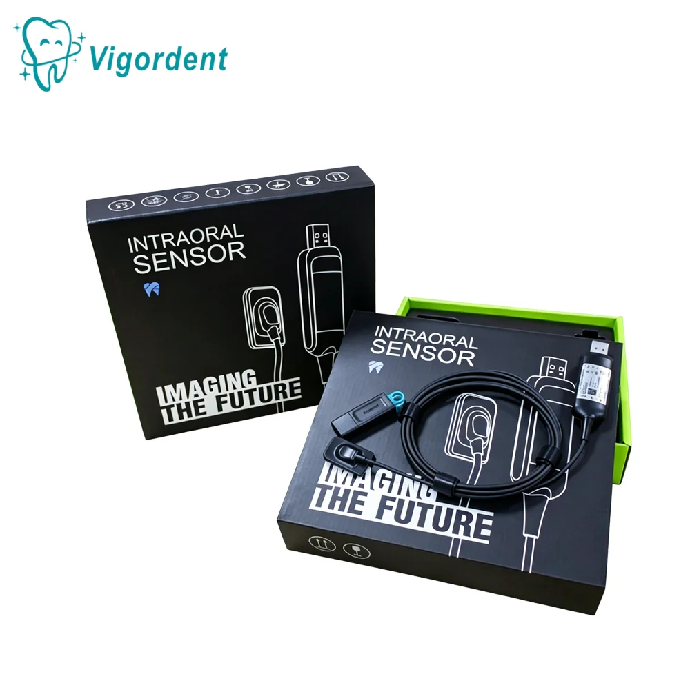 Vigordent Dental IRAY Intraoral Sensor Digital Image System X-Ray Radiovisiograph Oral Sensor with Wire Pluto 0001X/0015X/0002X