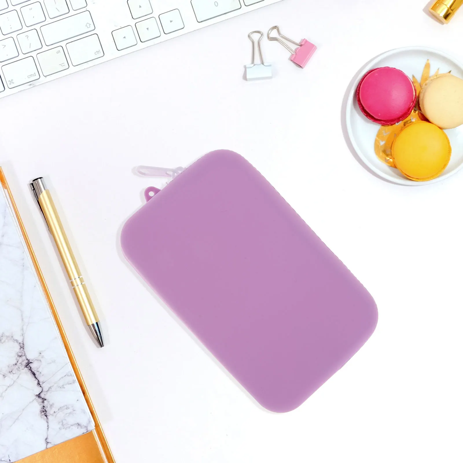 

Portable Small Phone Bag Silicone Pouch Beach Bag Accessories Storage Outdoor Bags Coin Purse Lipstick Organizer Women Bags