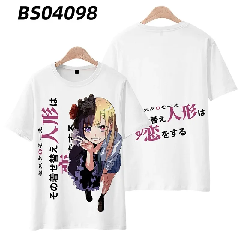 Traje de cosplay do meu vestido para mulheres e homens, querido 3D camiseta, Marin Kitagawa, Gojo, Inui Sajuna, Shinju, Kuroe,