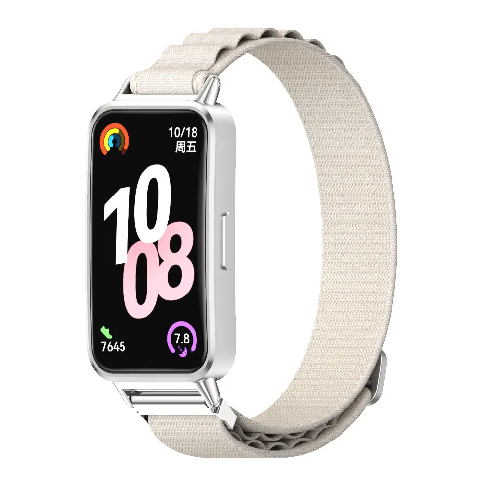 لسوار معصم هواوي باند 10 من النايلون لهواوي باند 9 سوار ساعة رياضي لملحقات استبدال سوار هواوي باند 8