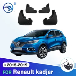 For Renault Kadjar 2015-2019 2016 17 18 mudguard renault car fenders kadjar mud flaps splash guard car accessories car styling