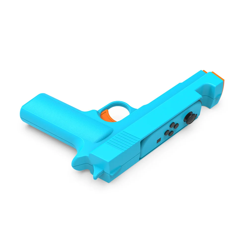 Game Gun Shape Handgrip For Switch N-S OLED Accessories Easy install Enhance Parent-child interaction experience