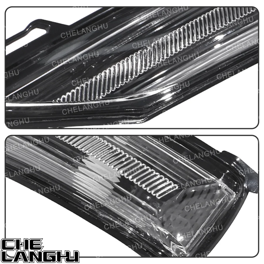 Per Ford Fiesta 2017 2018 2019-2023/PUMA 2020 2021 2022-2024 Specchio per auto Indicatore di direzione Lampada senza lampadine Indicatore ripetitore