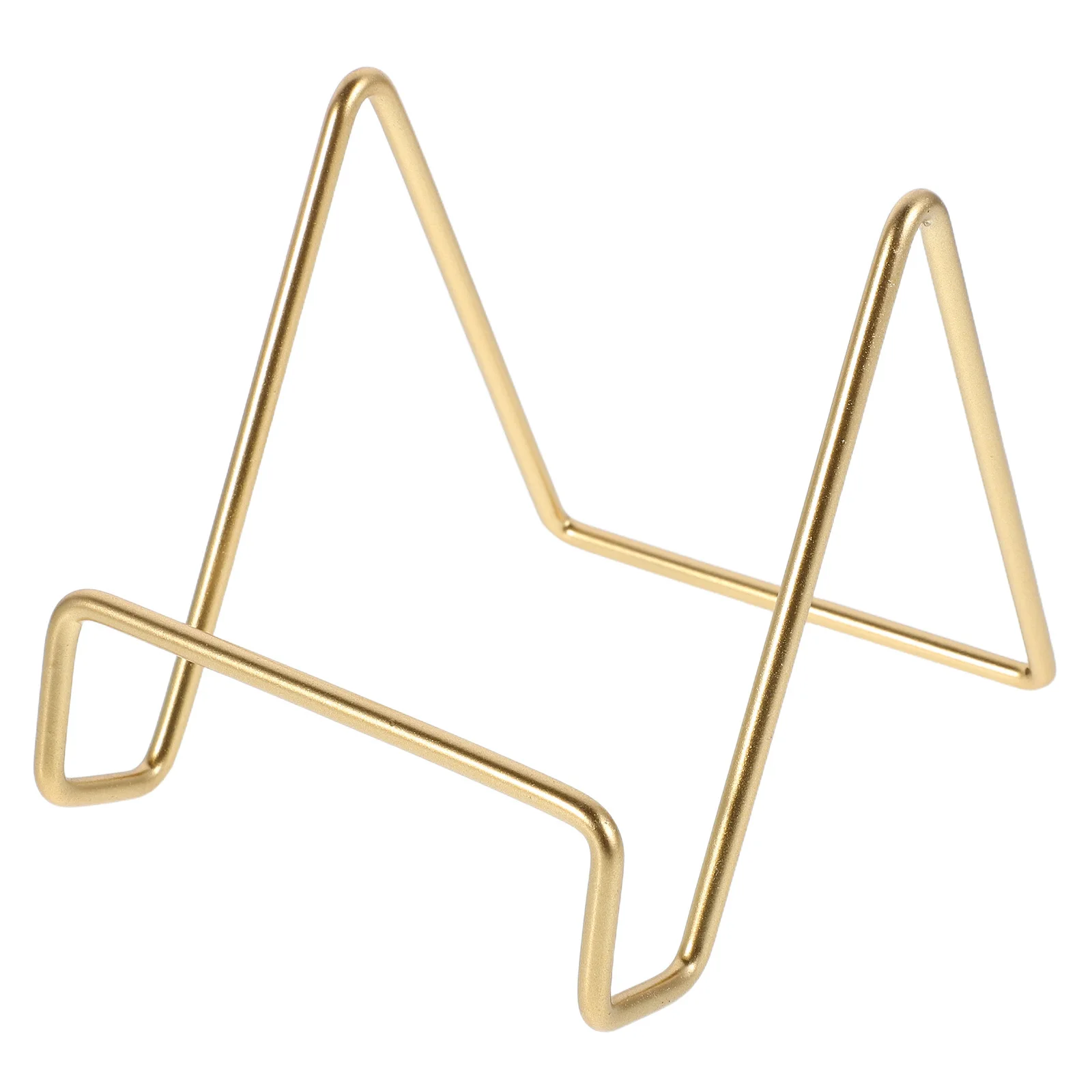 

Metal Photo Display Stand Iron Easel Holder for Albums Frames Crafts Medals Desktop Storage Base for Home Office Display