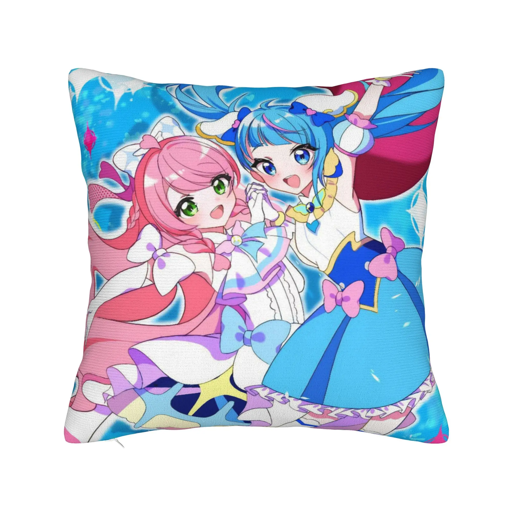 Soaring Sky Pretty Cure Pillow Covers Merchandise Printed Cushion Cover Decorations  Pillow Case Cover Home Multiple Sizes