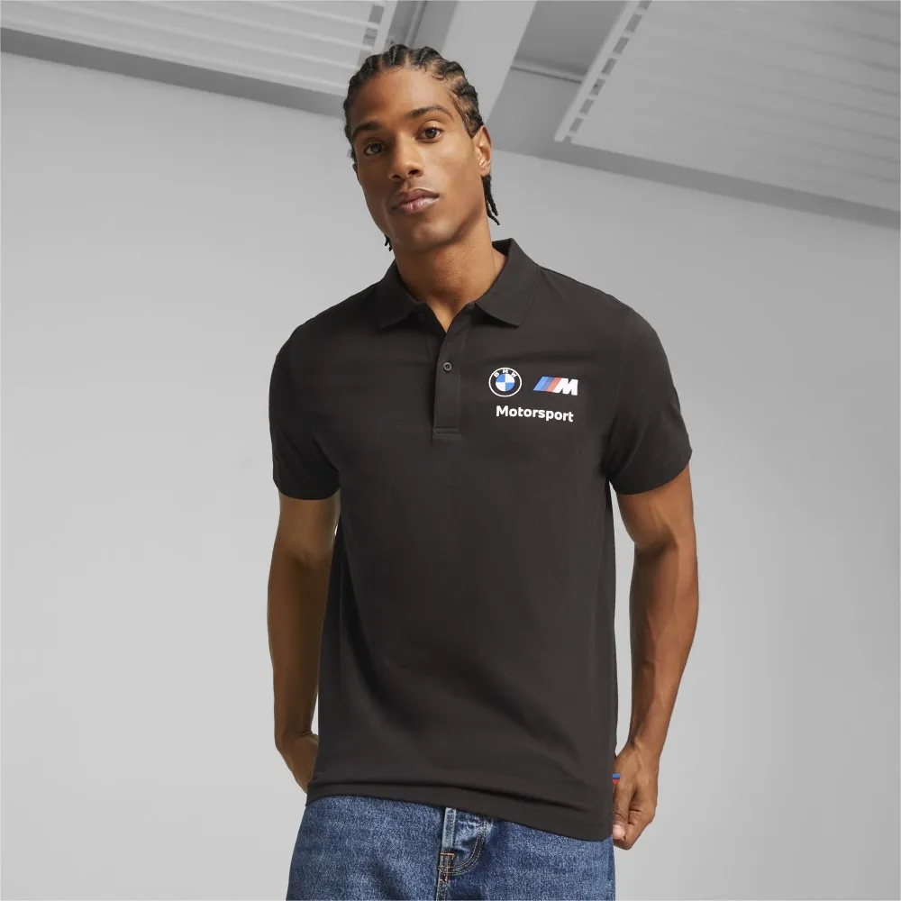 

BMW Мужские и женские рубашки поло BMW M Motorsport Essentials Мужские футболки-поло Летние гоночные фанаты Автомобиль с короткими рукавами