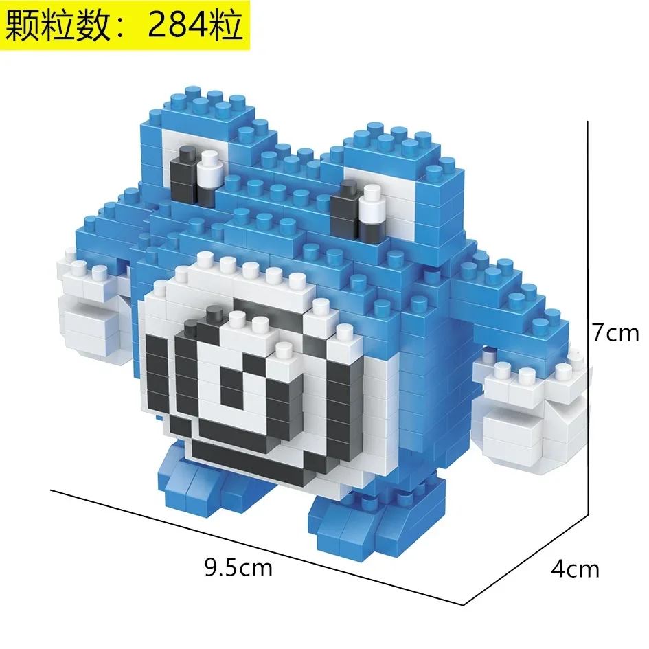 Pokemon Micro Bausteine Marowak Jigglypuff Gengar Mudkip Piplup Raichu Gyarados Pikachu Mini Ziegel Figuren Spielzeug Für Kinder